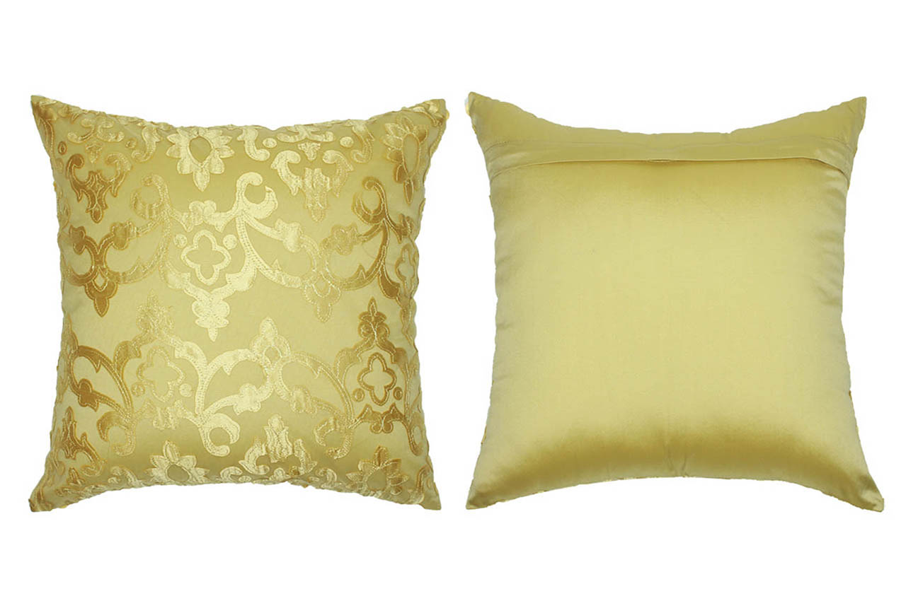 Gold Rubella Cushion 2 Pc